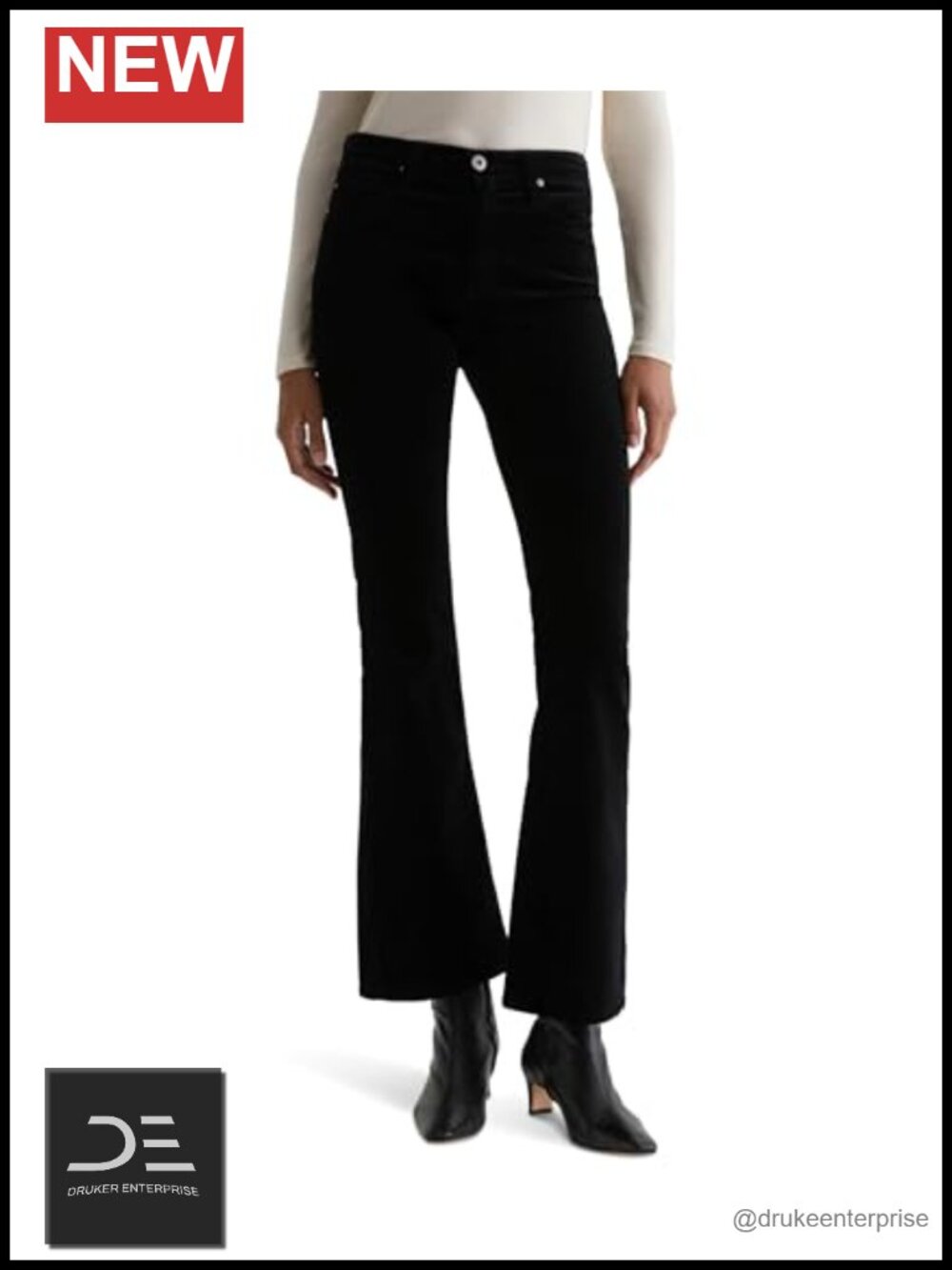 AG Farrah Mid Rise Bootcut Jeans 70% Cotton 32L